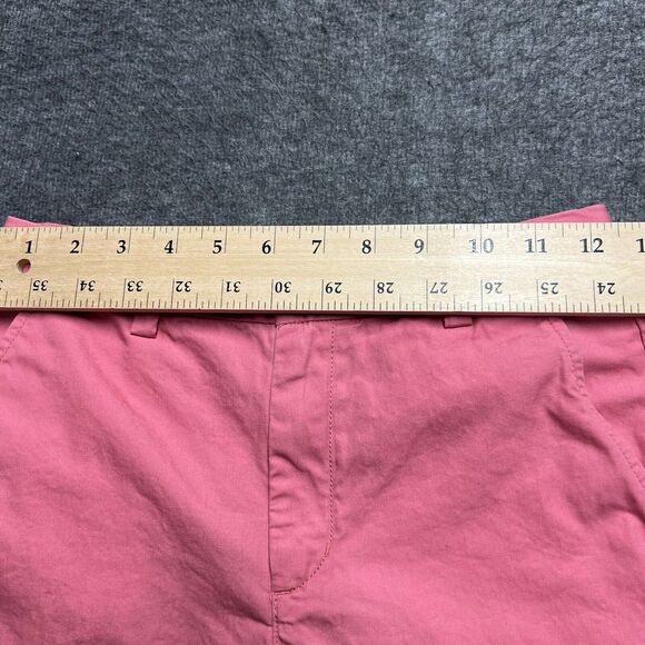 Vineyard Vines Boys Shorts Size 8 Pink Cotton Flat Front Pockets Adjustable - Picture 7 of 9
